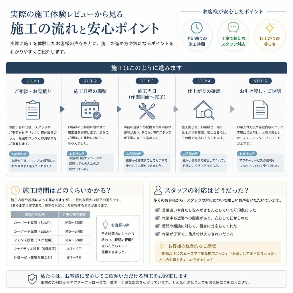 実際の施工過程