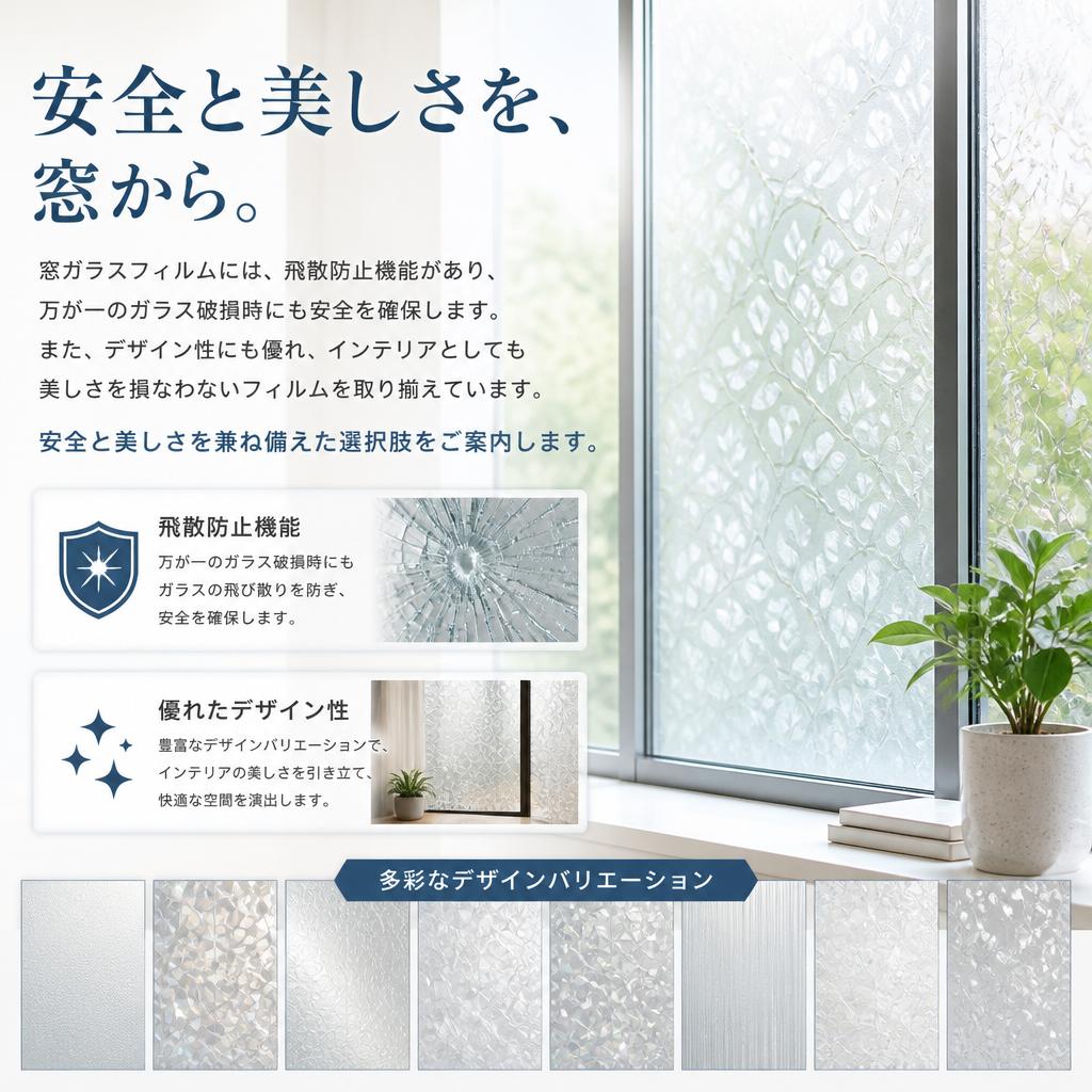 安全性とデザイン性の両立