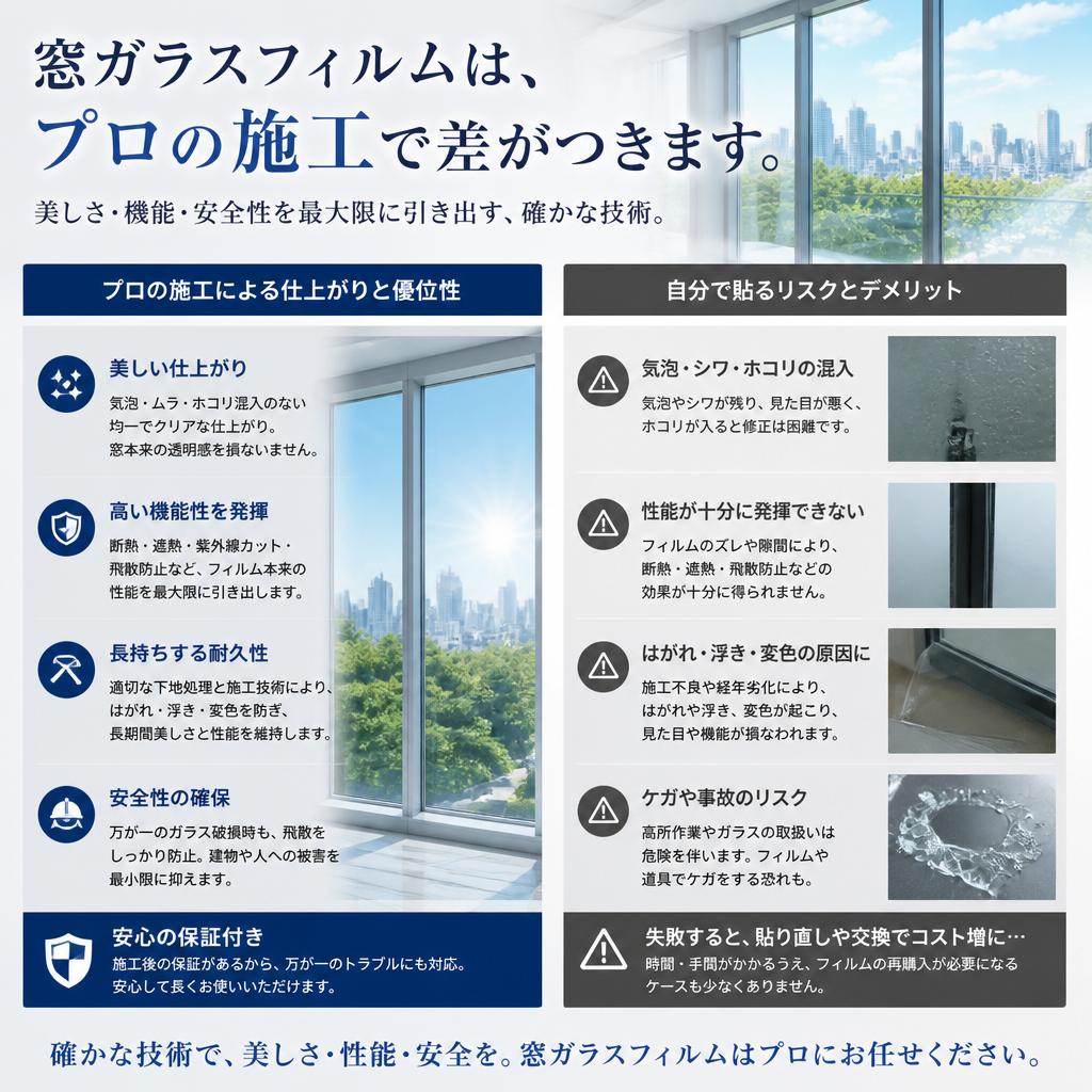 施工の重要性とプロの技術