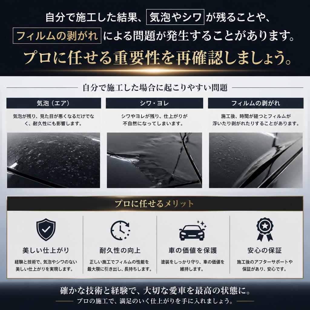 後悔するケース2: DIY施工によるトラブル