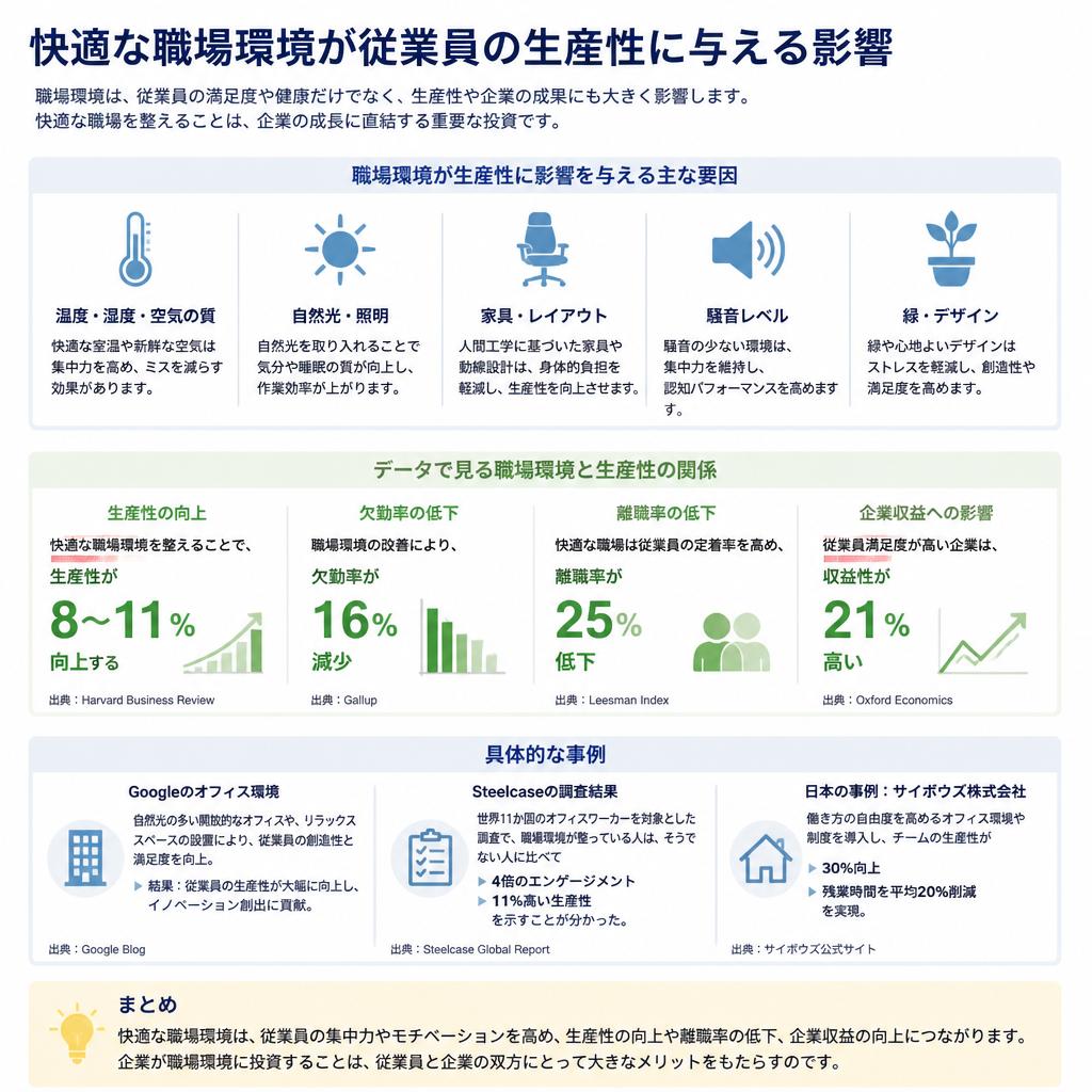 2. 環境改善による生産性向上