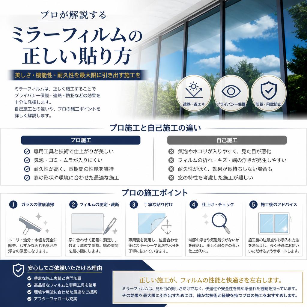施工方法の解説