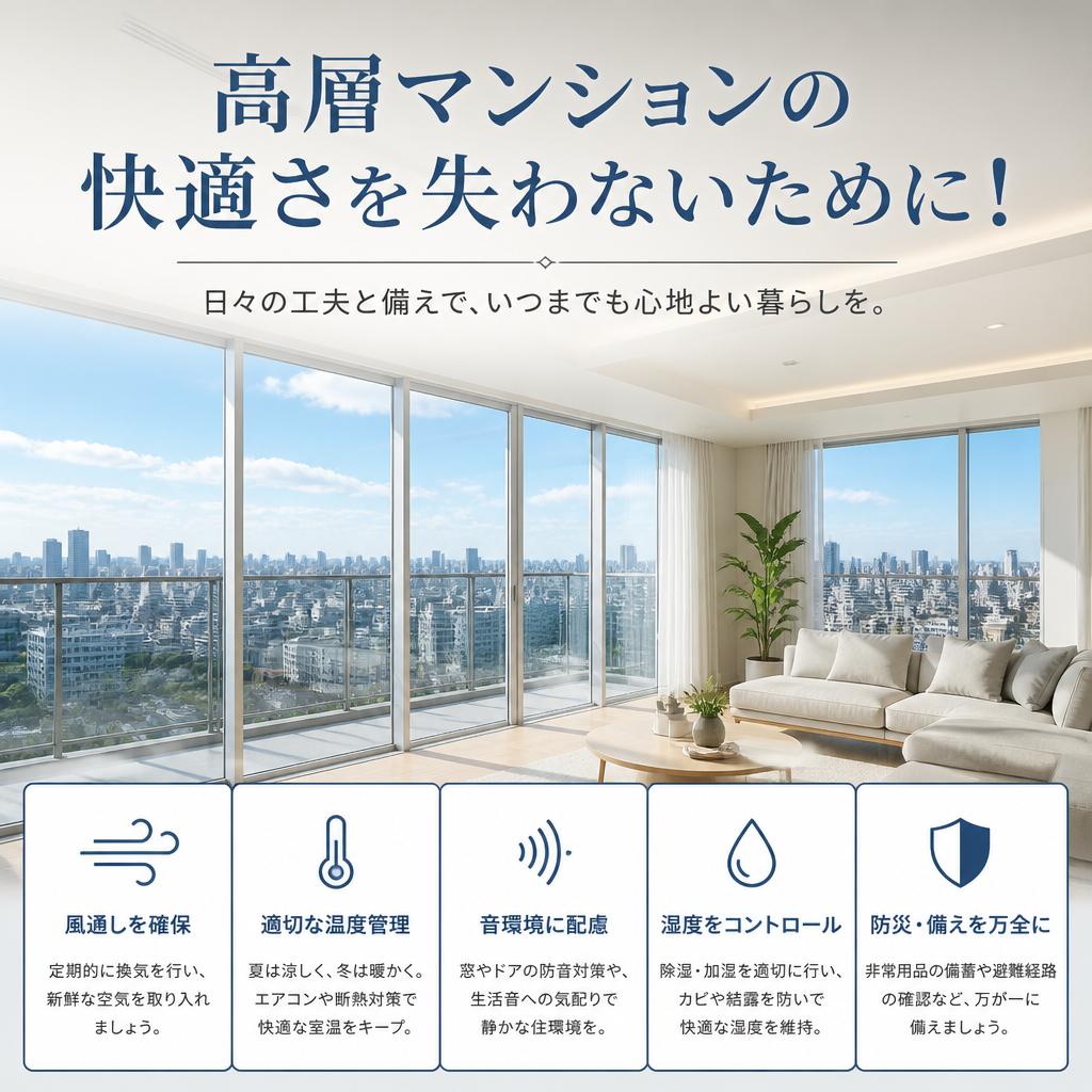 高層マンションの快適さを失わないために！　よかまど熊本