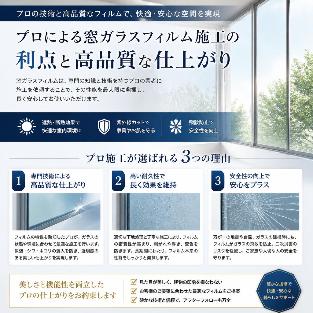 プロによる施工のメリットと専門技術の紹介