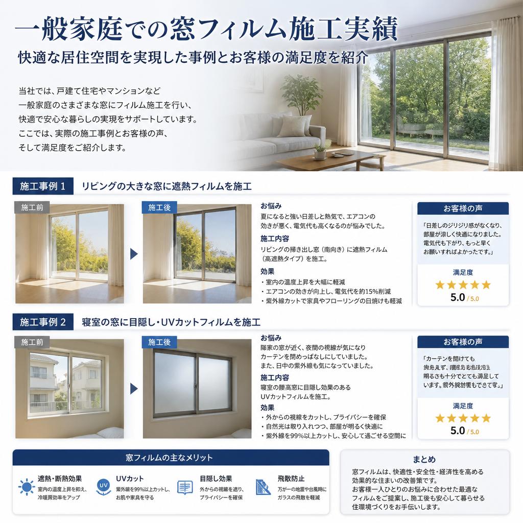 2. 住宅での実績と効果