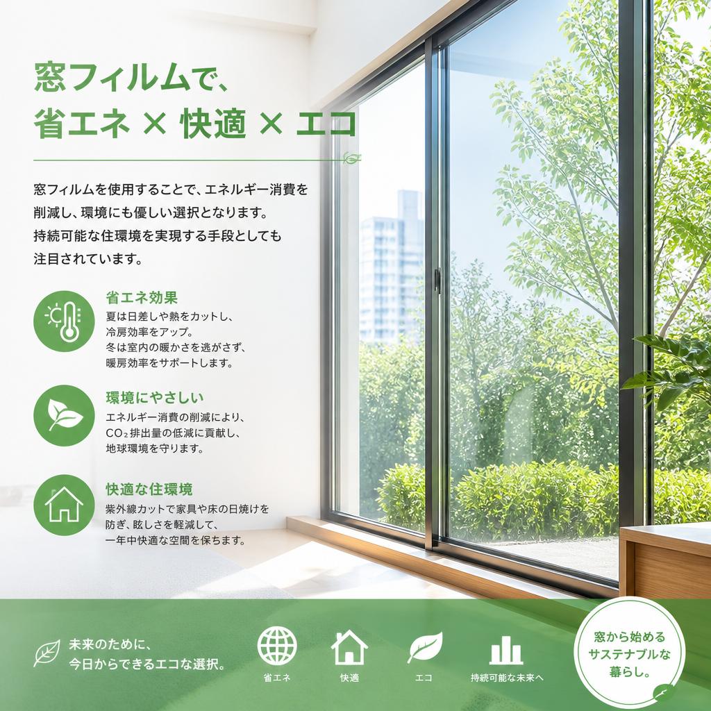環境への配慮と省エネ効果