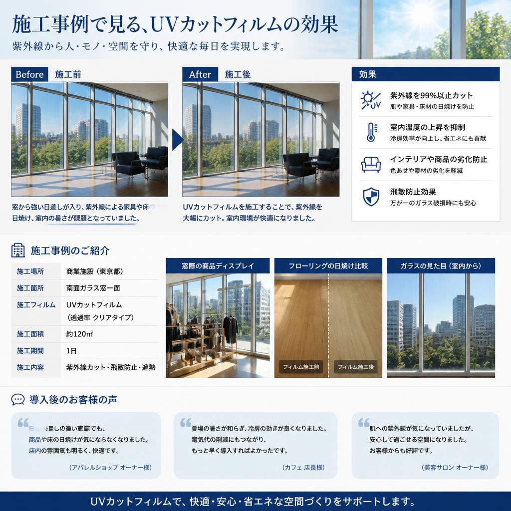 実際の施工事例から見る効果