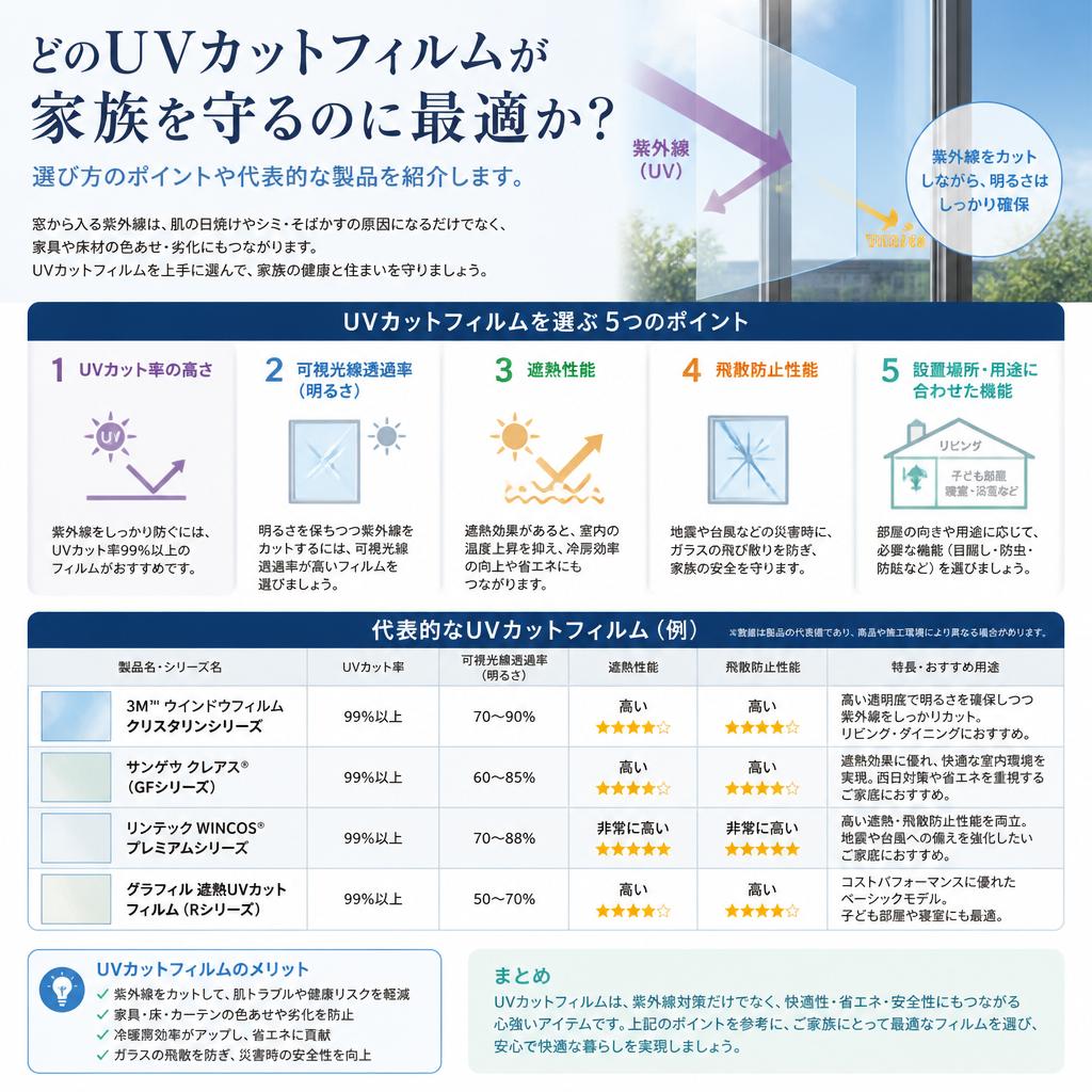 家族を守るためのフィルム選び