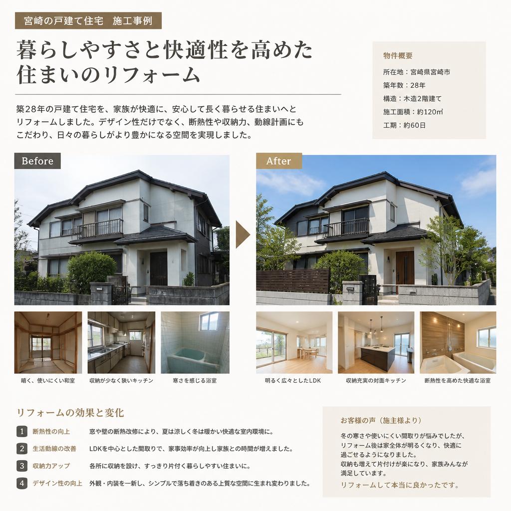 2. 戸建て住宅の施工事例をご紹介