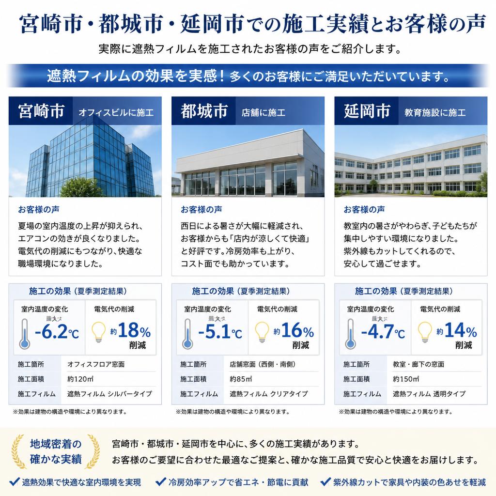 実績とお客様の声