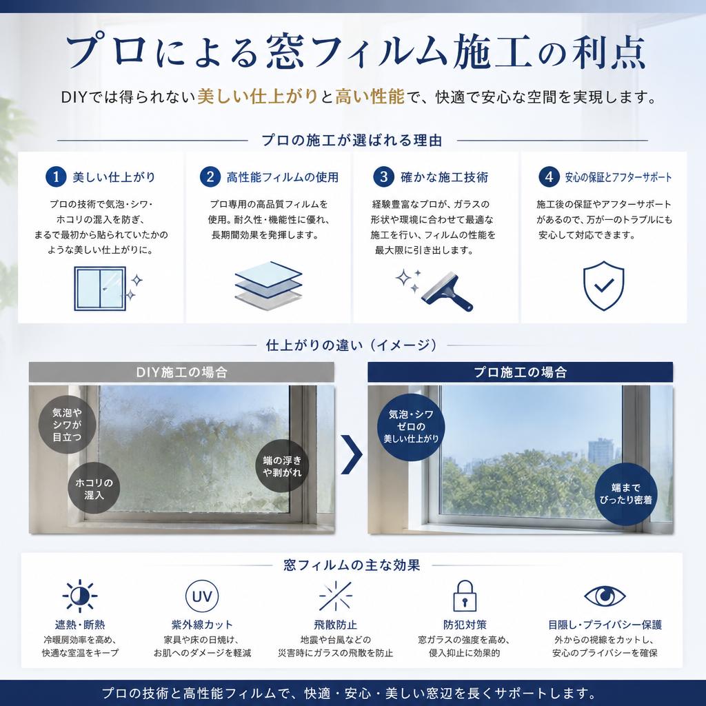 4. 施工業者に依頼するメリット