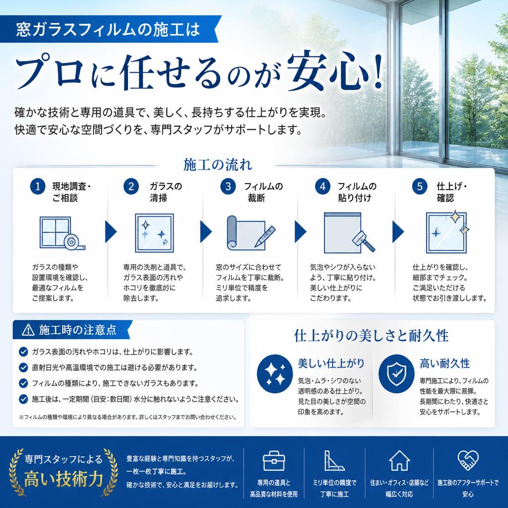 4. 安心安全なプロの施工ならこう！