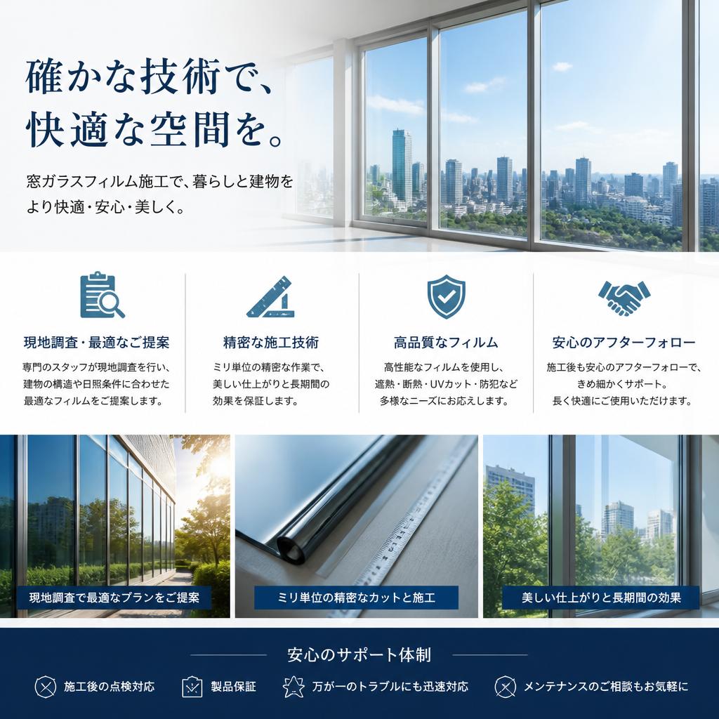 施工はプロにお任せ!