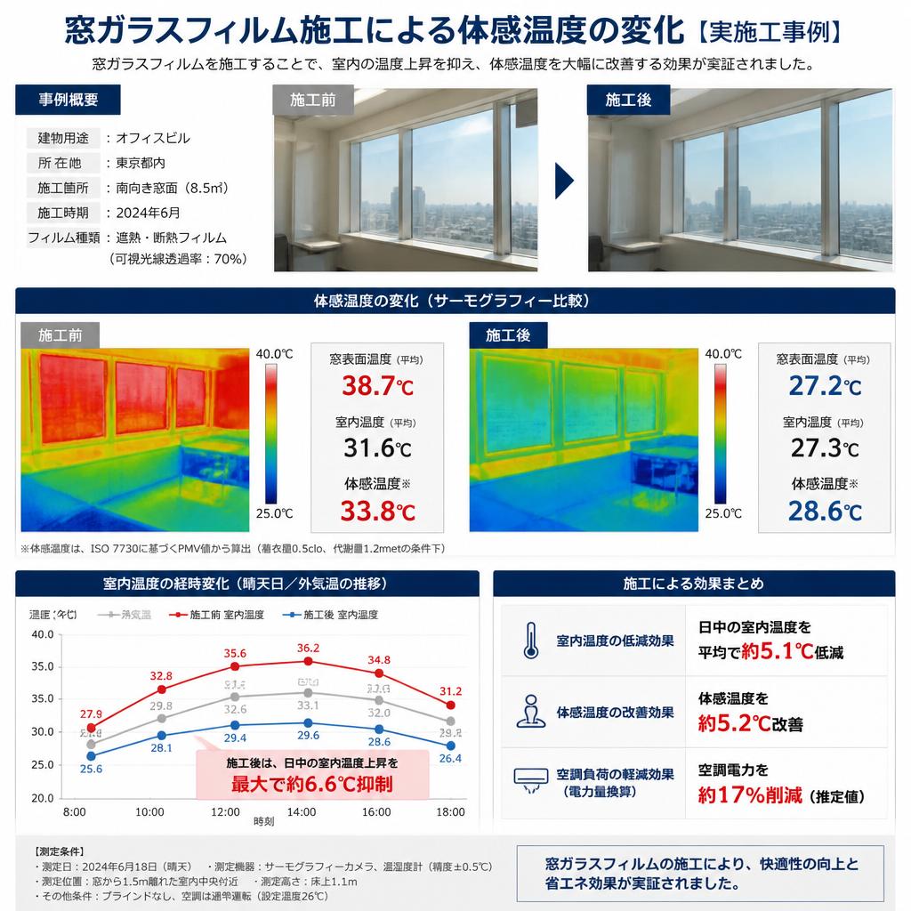 具体的な温度変化をデータで紹介