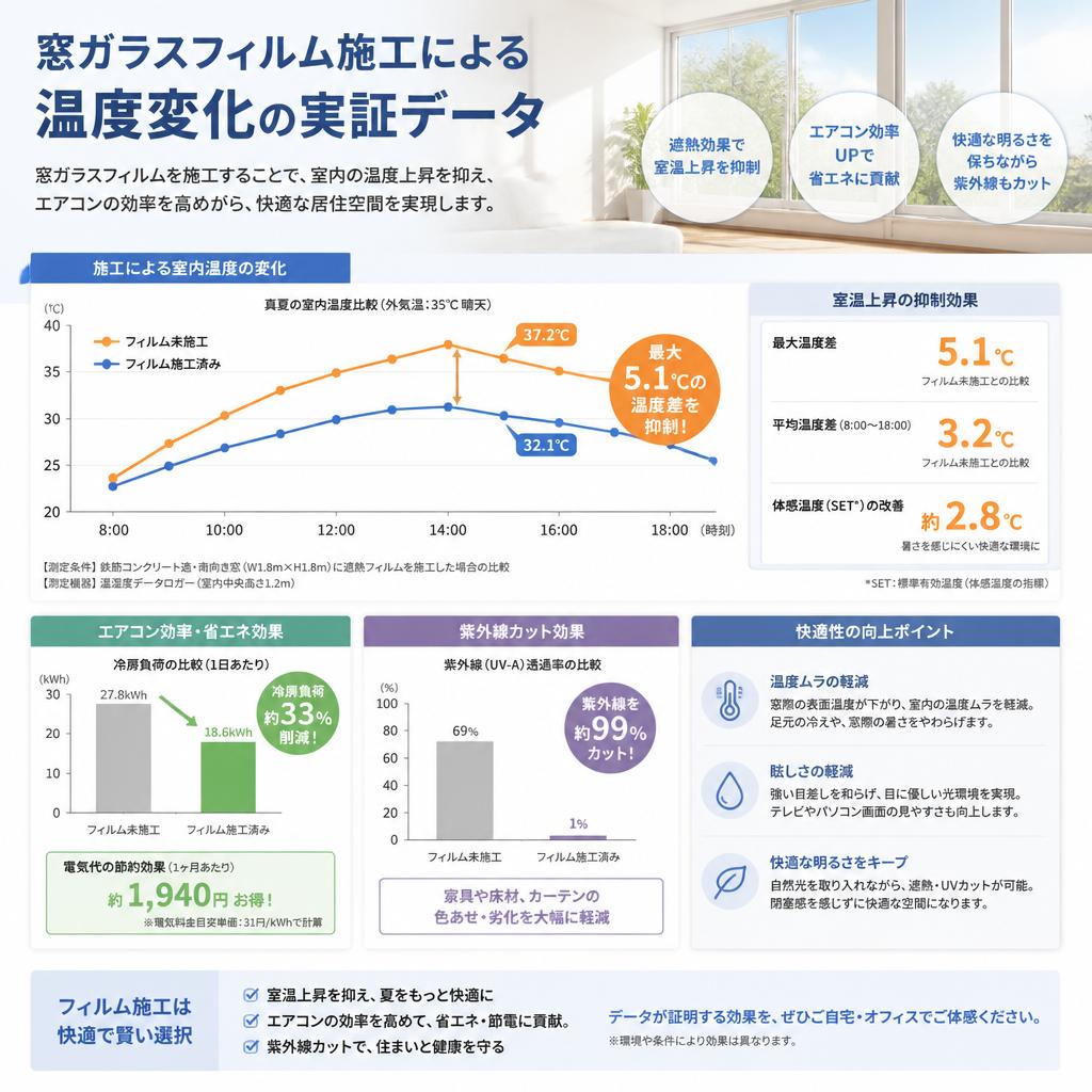 体感温度を変える具体的な数値