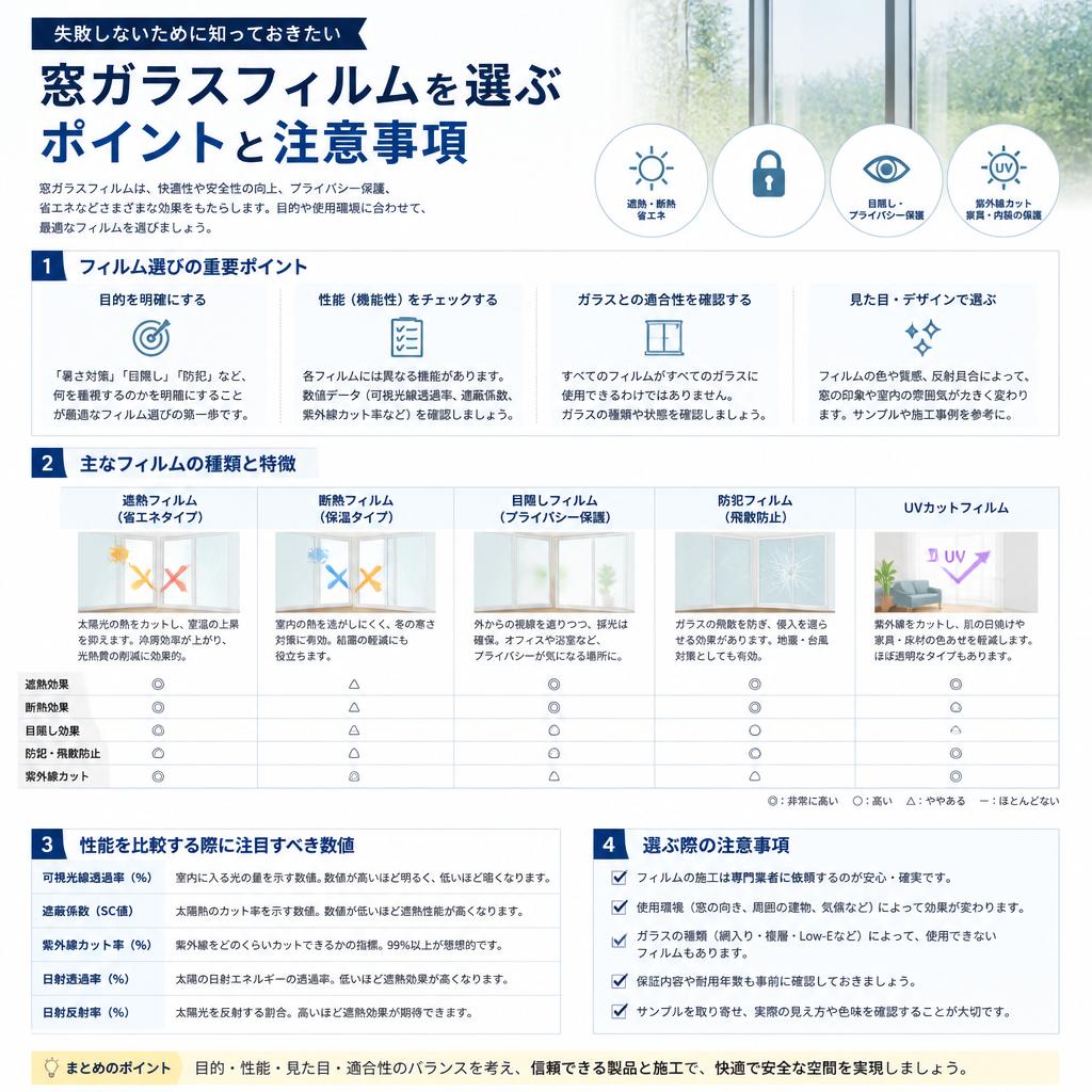 選び方と注意点