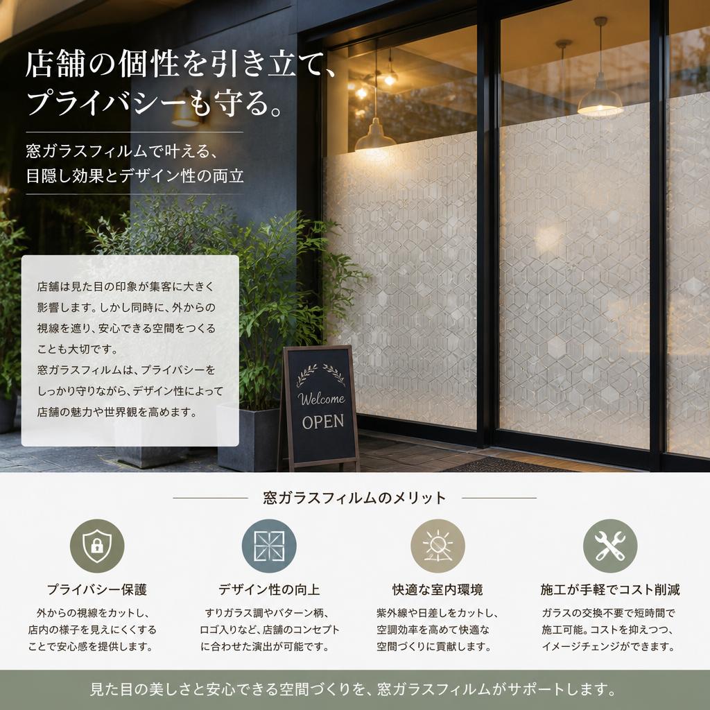 プライバシーを確保しながらおしゃれに