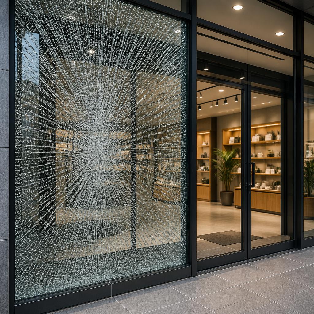 店舗の安全を守るために、BCP対策は窓ガラスフィルムで決まり！よかまど熊本